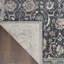 Tapis oriental bleu marine / gris Melani-8734563