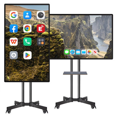 JYXCN 49 Inch Android Smart TV, 1080P Touchscreen, Eshare Mirroring, School Classroom Equipment