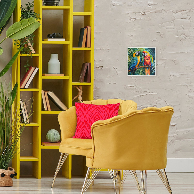 Parrot Conversation Perch Wall Plaque, design by LSR Design Studio