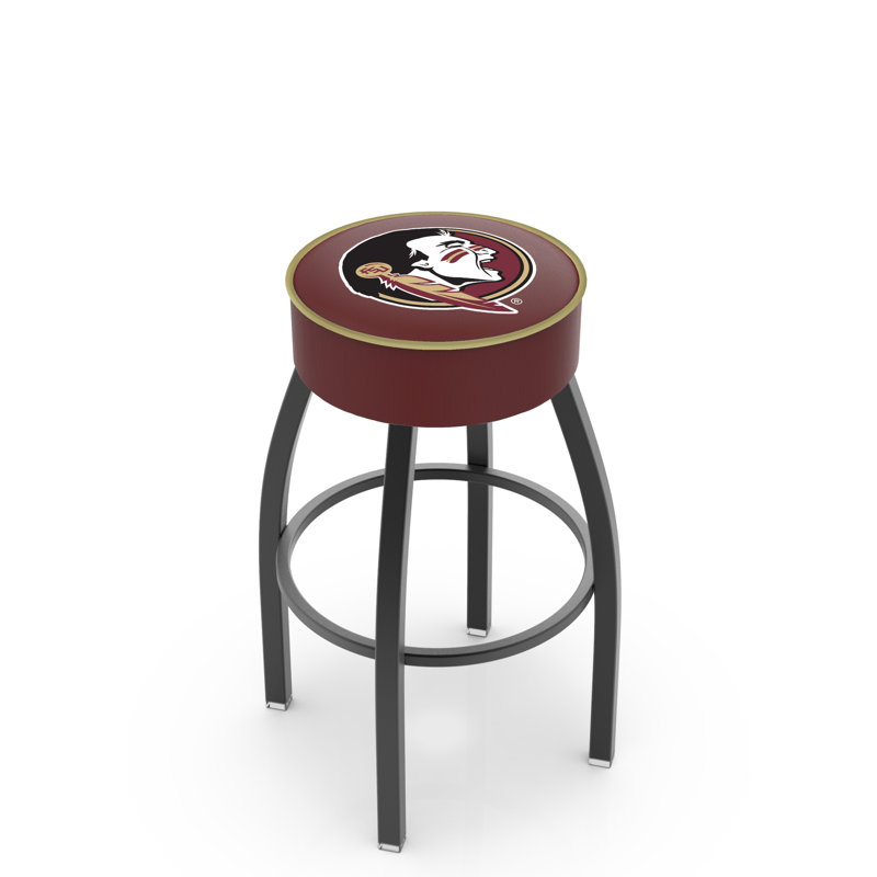 Tabouret de bar et de comptoir NCAA, Florida State - Head, Noir, Tabouret de comptoir (assise de 25 po de hauteur)