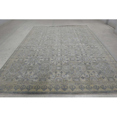 Transitional One-of-a-Kind Rectangle 9 X 11'8" Wool Area Rug