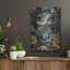 «Little Magical Frog» par Momart, art mural en métal-1815997794