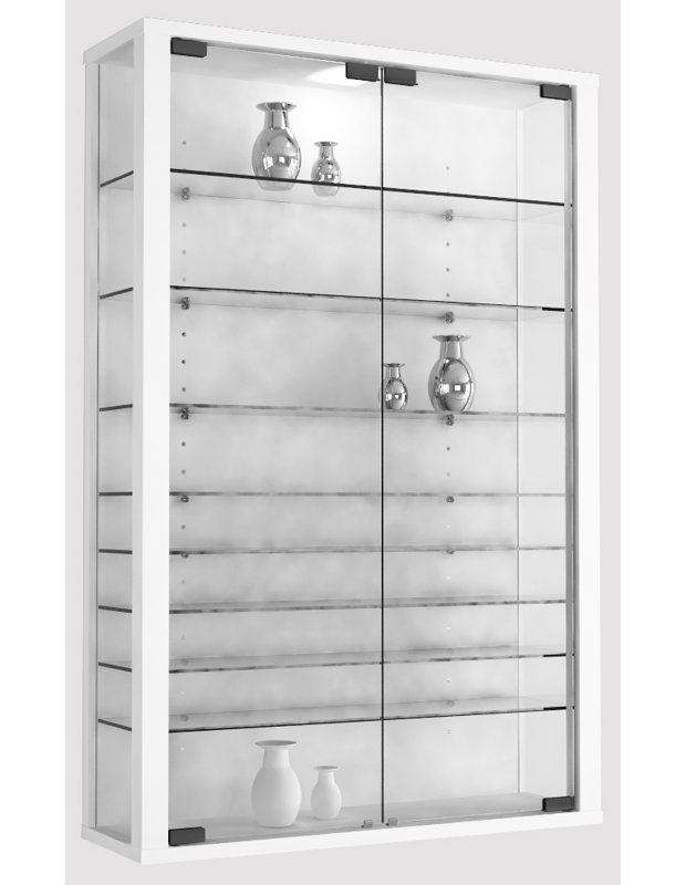 Berry Hill Display Cabinet with Lighting, White