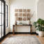 Console Waterfall, naturel / noir, fer