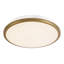 Brook 11-in Gold dimmable LED Flush Mount-747974942-747974943