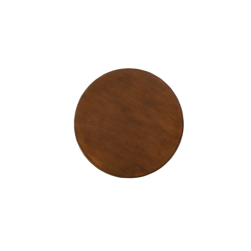 Round Wooden Side Table