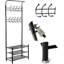 Adante Freestanding 18 - Hook Coat Rack