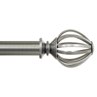 Tringle à rideaux simple réglable 42 "à 120" Merrie Merrie