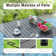 Sutiya 4 - Person Metal Patio Dining Set with Square Table