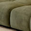 Canapé modulaire en chenille vert-289000087
