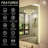 Aevar Super Bright 192 LEDs/m Back LED Lighted Anti-Fog Tempered Glass Bathroom/Vanity Mirror with ETL & 3-Year Warranty-2117522429