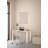 Embrie 47.24" W Home Office Writing Office Desk, Jackson Hickory/White-124192662