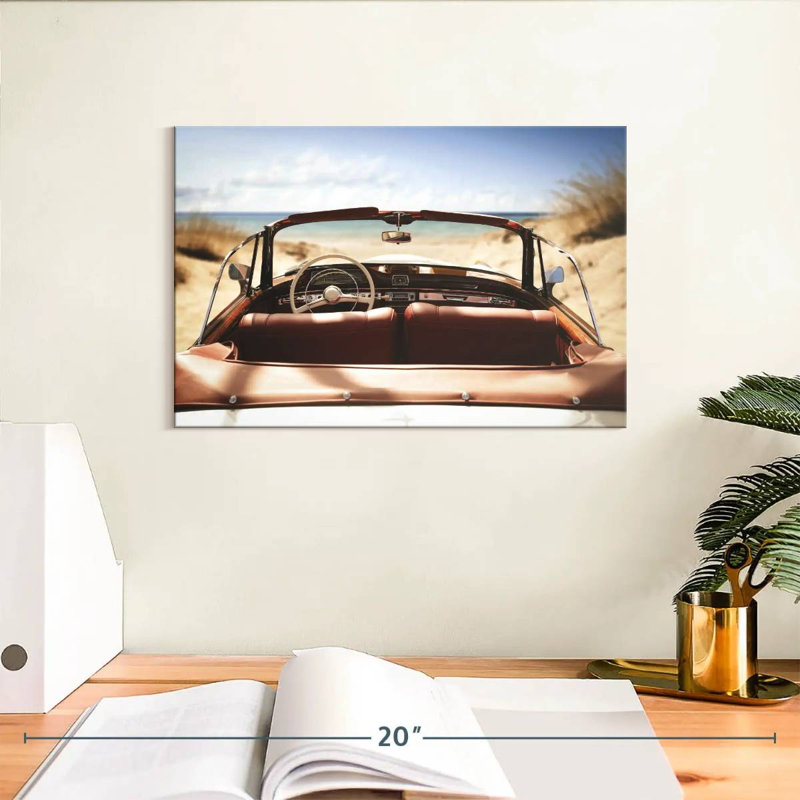 Voiture convertible Mehar Beach, H 8 po x l 12 po