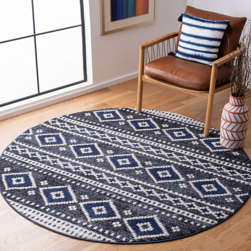 Myah Performance Southwestern Rug, Round 6'