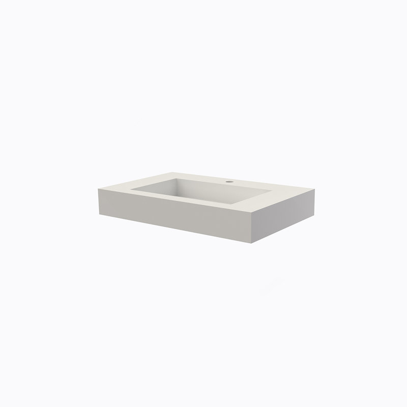 Stone Resin Solid Surface Bathroom Vanity Basin Sink