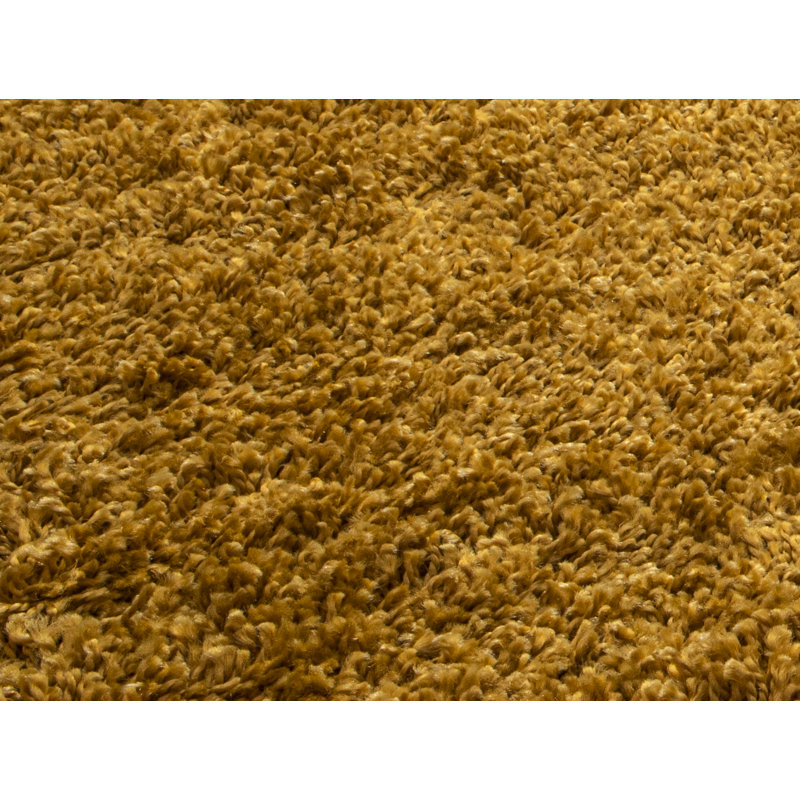 Audrone Solid Colour Shag Area Rug, Rectangle 140 x 200cm