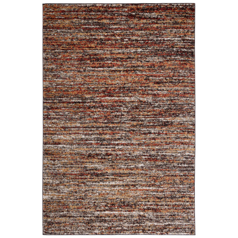 Katonah Performance Abstract Rug, Rectangle 5'3" x 8'