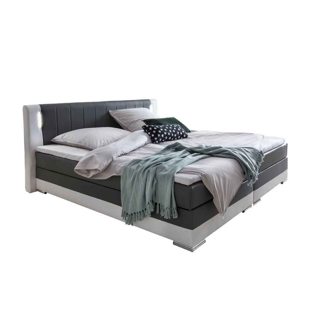 Boxspringbett Giddings mit Topper