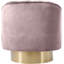 Fauteuil d'appoint pivotant en velours Farrah-30980287-30980290