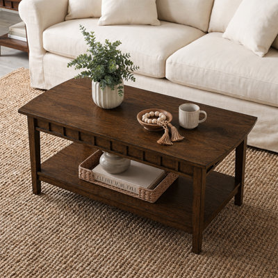 Table basse avec tablette Bolander