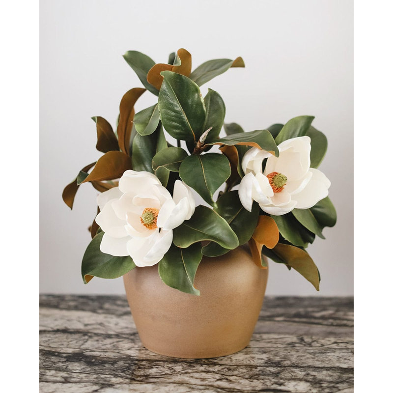 Faux Magnolia Branch