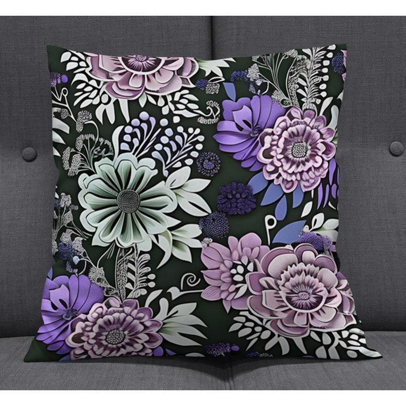 Throw Pillow, Pillow Cover Only - No Insert, 16"H x 16"W