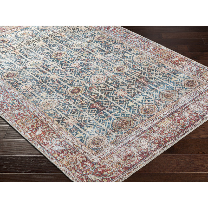 Gulnar Oriental Indoor Rug, Rectangle 6'7" x 9'