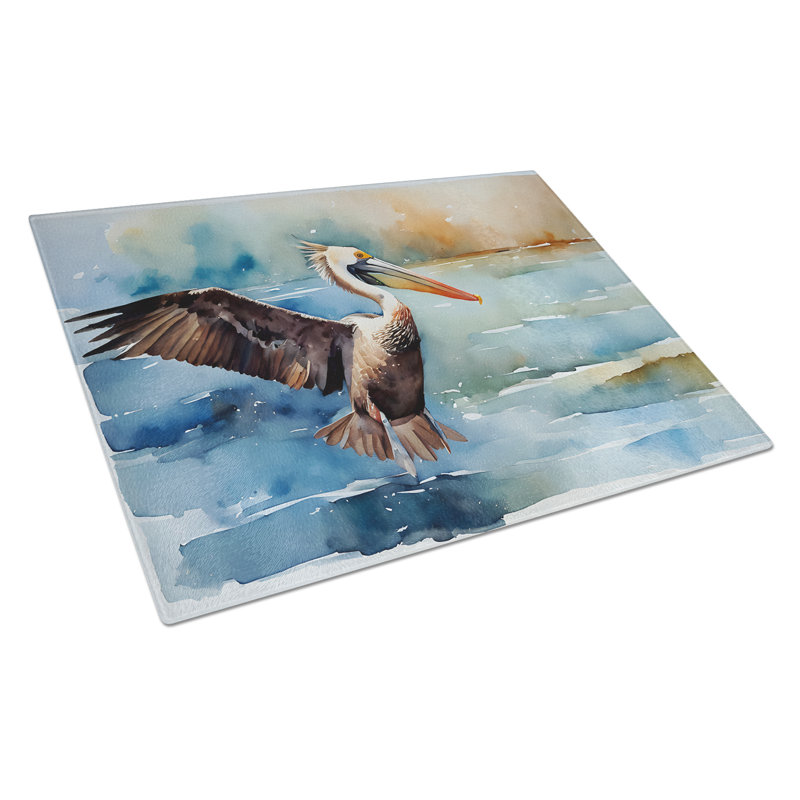 Pelican Glass Cutting Board Large