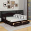 Lit de jour simple avec lit gigogne simple