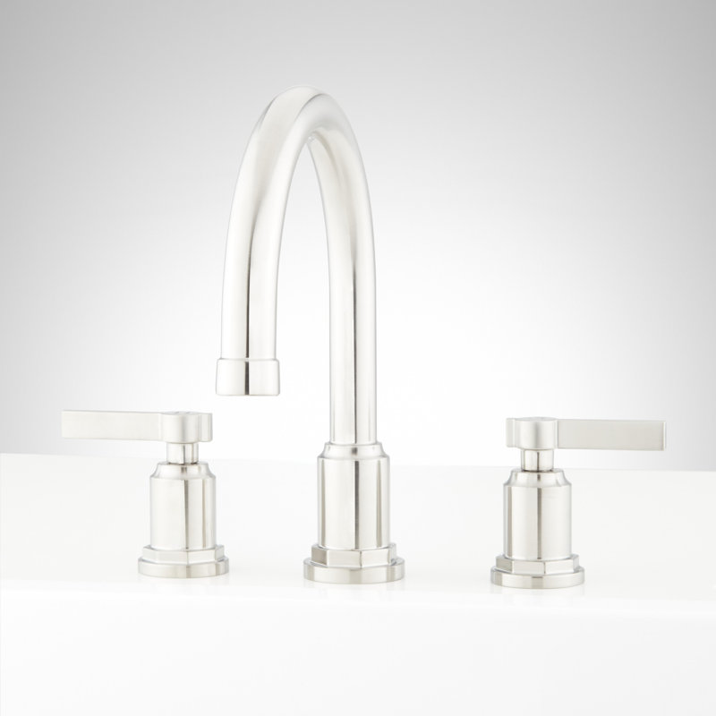 Greyfield Deck Mounted Roman Tub Filler Faucet - less Valve, Brushed Nickel