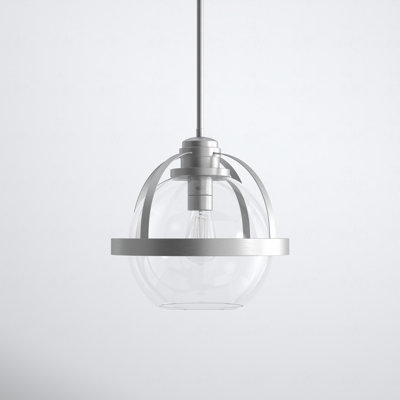 Single Light Glass Dimmable Pendant