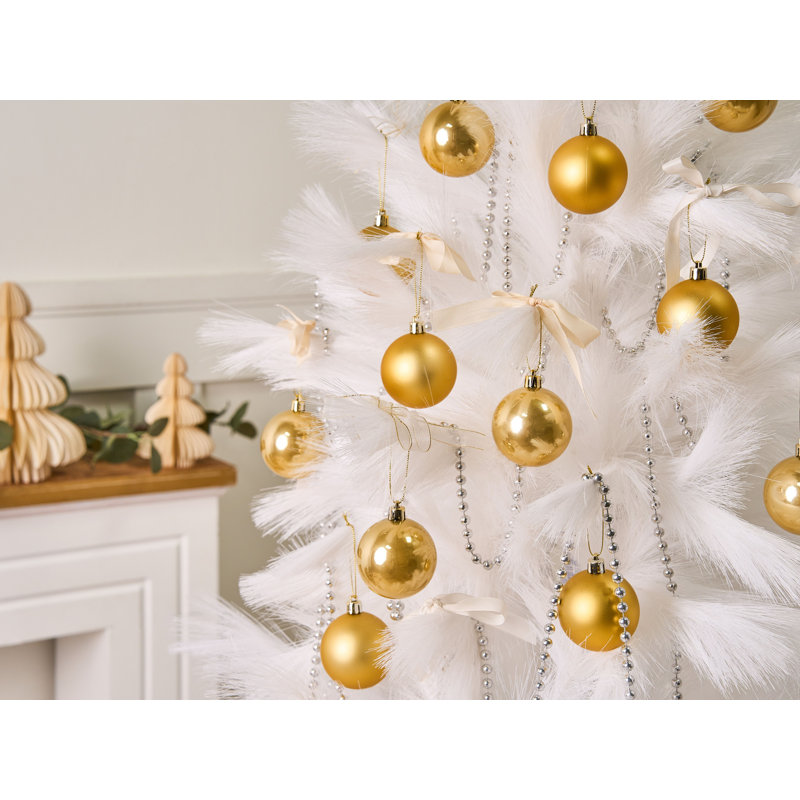 7cm Solid Colour Plastic / Acrylic Bauble