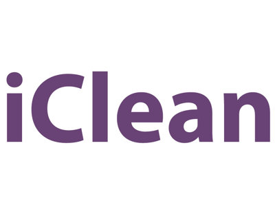 Décalcomanie murale à linge iclean