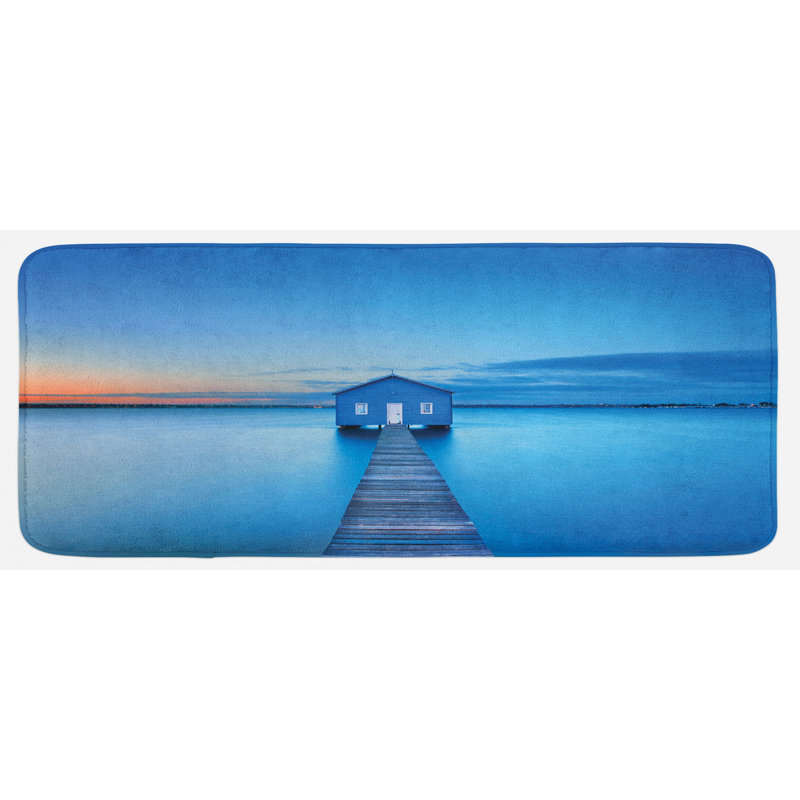 Tapis de cuisine paysage