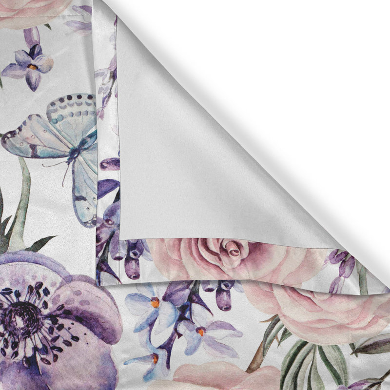 Semi Sheer Curtain Pair
