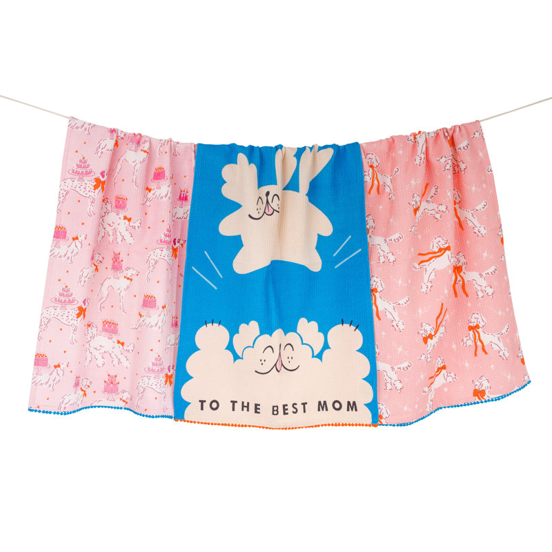 Best Mom Dog Lover Kitchen Towel Set