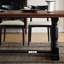 Bureau en bois massif rétro de style français