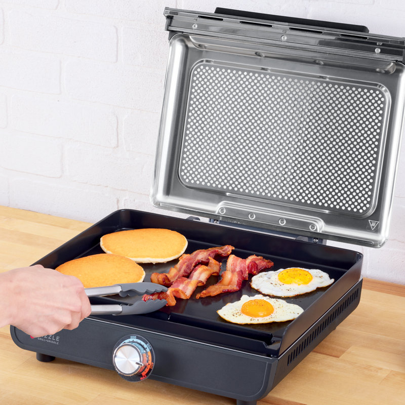 Ninja Sizzle Smokeless Indoor Grill & Griddle, Black