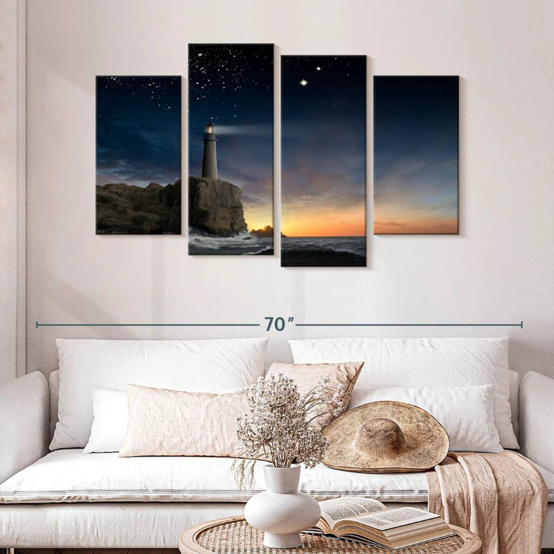 Aletra Stars Over A Lighthouse