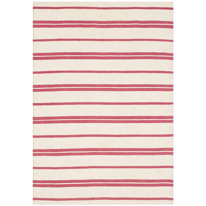 Ralph Lauren Sagaponeck Stripe Wool Striped Rug, Rectangle 4' x 6'