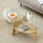 Oval Tempered Glass Coffee Table-1757446211