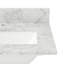 Armoire Cerny 36 "avec comptoir en granite, armoire en bois massif avec lavabo simple blanc-1875901021-1875901018