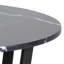 Patrecia Round Metal Base Dining Table