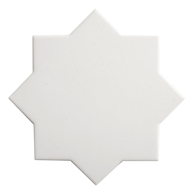 7 x 7 po Seville Carreau de mur et de plancher en porcelaine matte matte (paquet de 5,31 pieds carrés) - paquet de 34