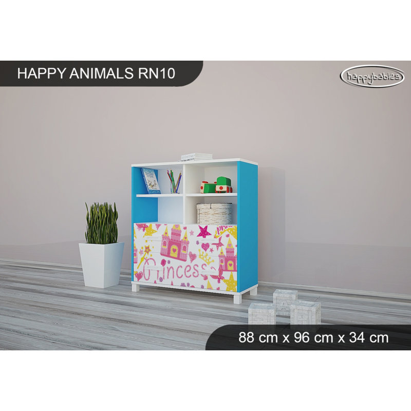 88cm W Kids Cube, Blue