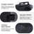 Canopy Water Weight Bag, 88 LBS Water Tent Weights Set Of 4, Weights For Tent Legs, Portable 4 Pack Weight Bags For Gazebo, Patio Umbrella, Pop Up Canopy, Carport, 10L Black-124254741