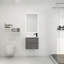 Meuble-lavabo flottant avec évier-156694202