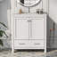 [Cabinet seulement] Meuble-lavabo vert de 36 po (lavabo non inclus)-99338416