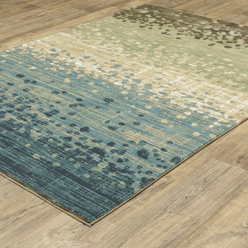 Bodman Ombre Indoor Rug, Rectangle 9'10" x 12'10"