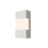 2 - Light LED Flush Mounted Sconce